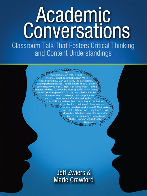 Title details for Academic Conversations by Jeff Zwiers - Available